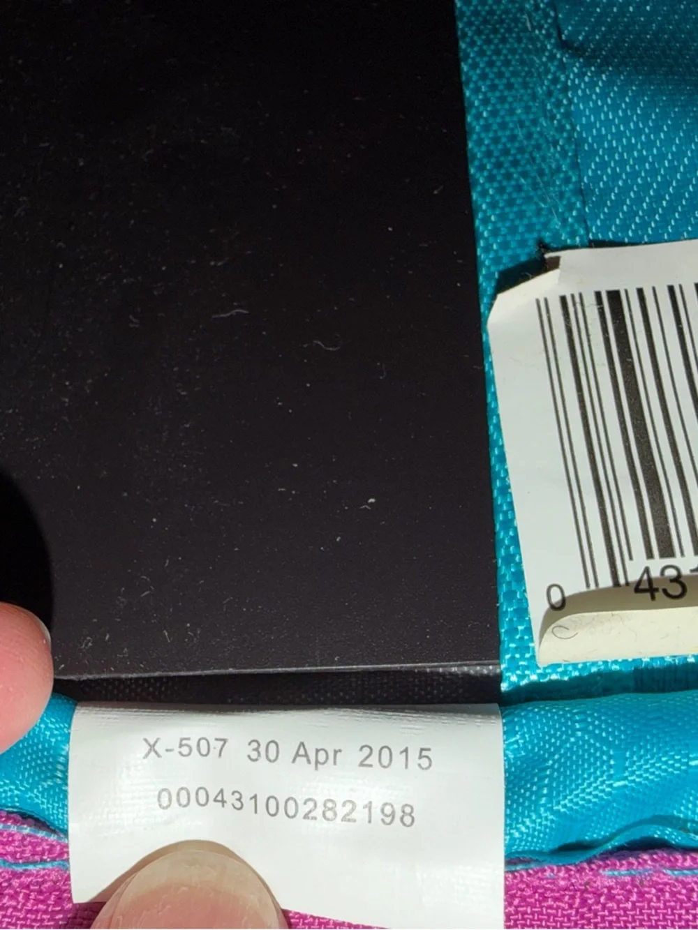 2015 Five Star blue and Gray trapper keeper binder zipper 3 ring‎ binder school
